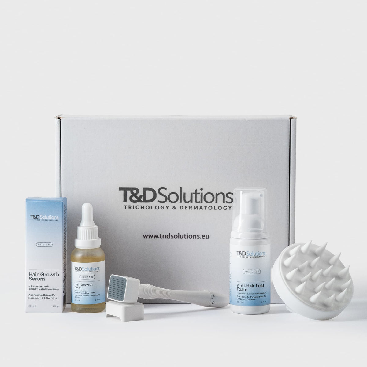 T&DSolutions Hair Growth Serum и Anti-Hair Loss Foam